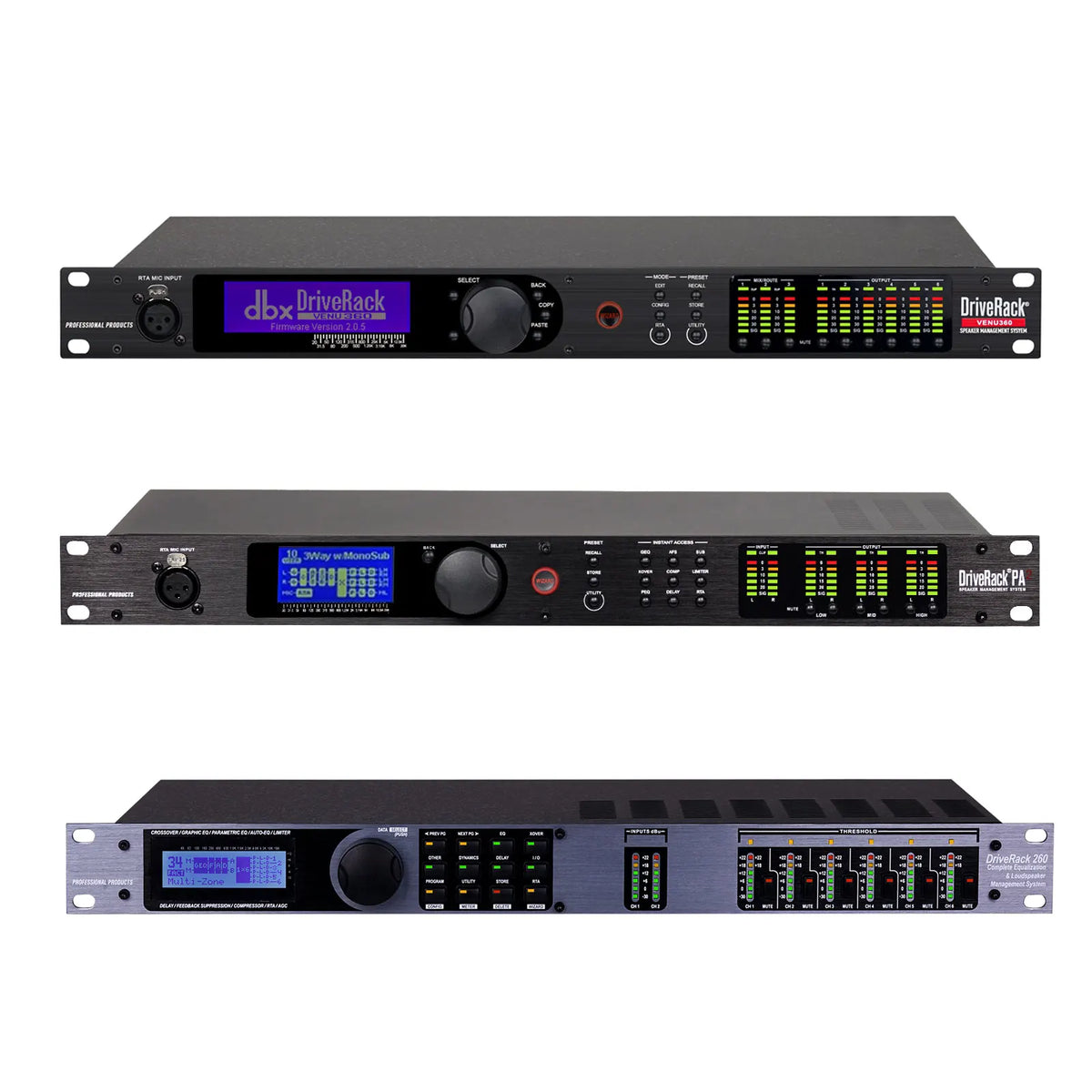 DBX DriveRack PA2 Digital Audio Processor