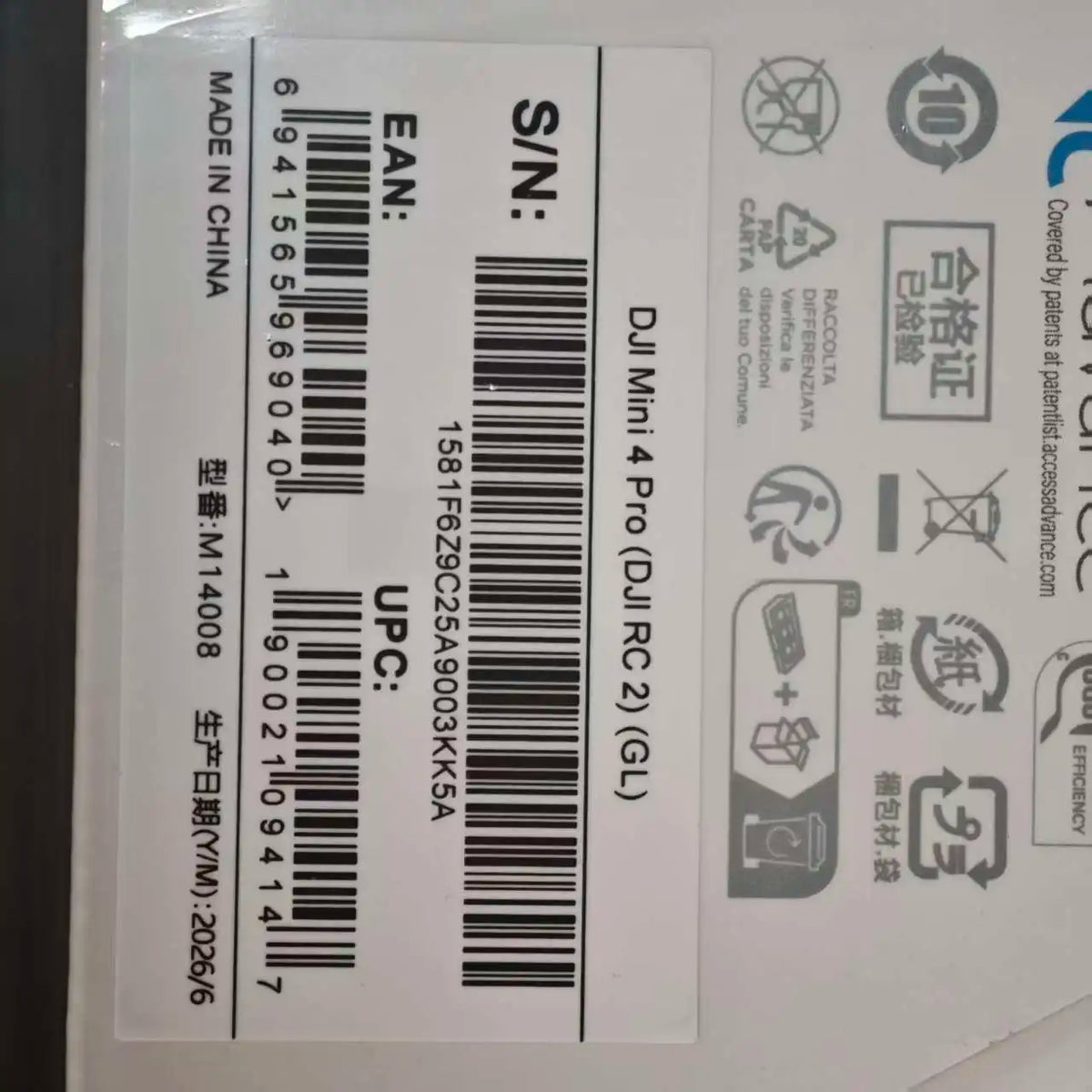 For Mini 4 Pro (RC 2) Beginner-Friendly Plastic Drone Dual Camera AI Tracking 4K Video 34 Min Flight Time 20km Transmission