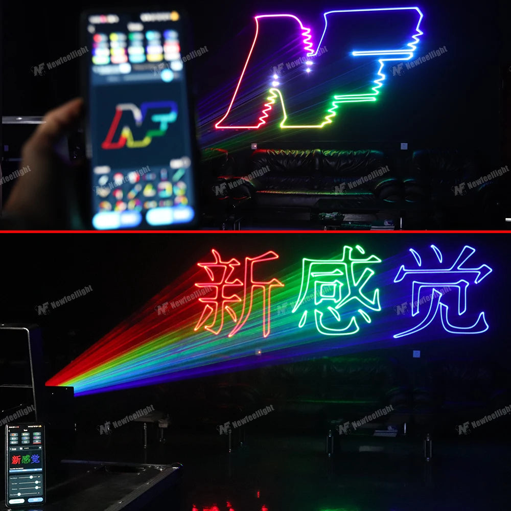 C1-710B 10W App-Controlled RGB Animation Laser