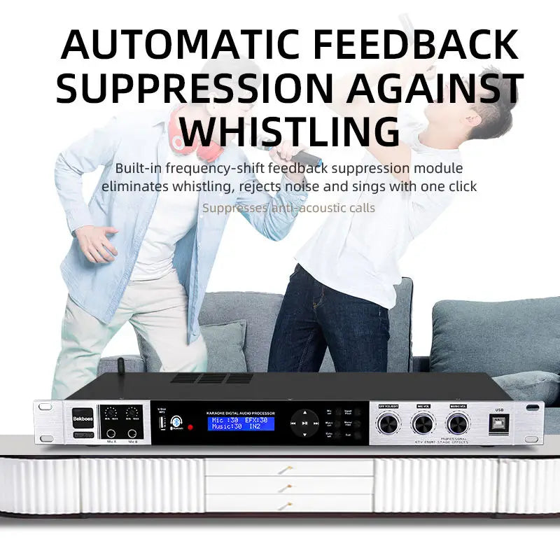 Procesador de audio para karaoke digital DPS-990