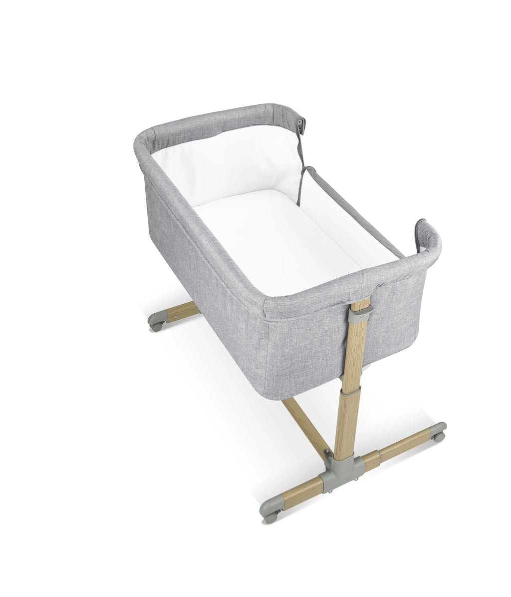 Y11 Adjustable Baby Bedside Crib – Grey