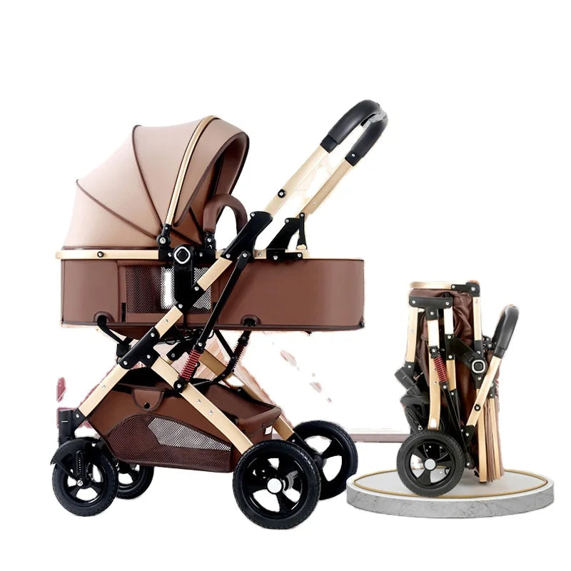 Amazing Selected Baby Stroller 3 in 1 Folding Bi-directional Baby Foldable Stroller Luxury Good Quality Wholesale