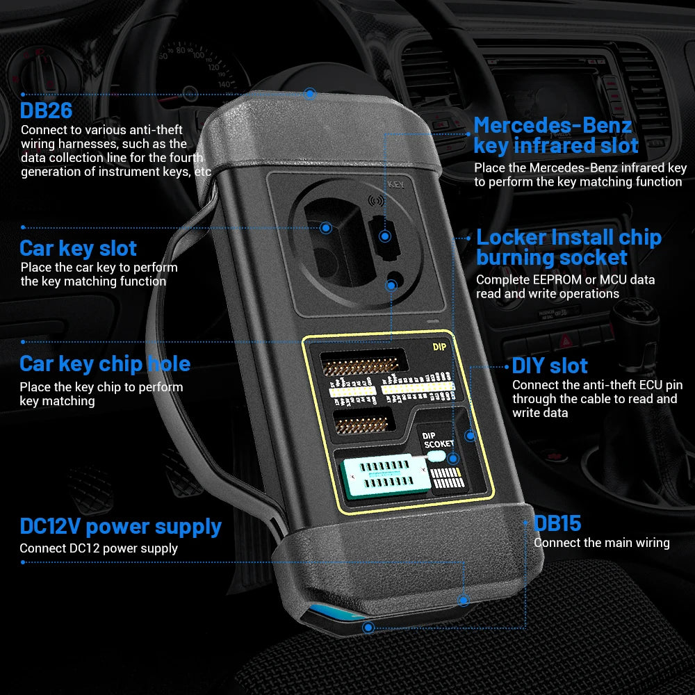 LAUNCH X-PROG 3 Automotive Key & Immobilizer Programmer