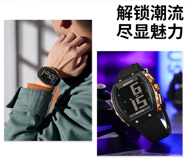 SANDA Large-Screen Talking Digital Watch