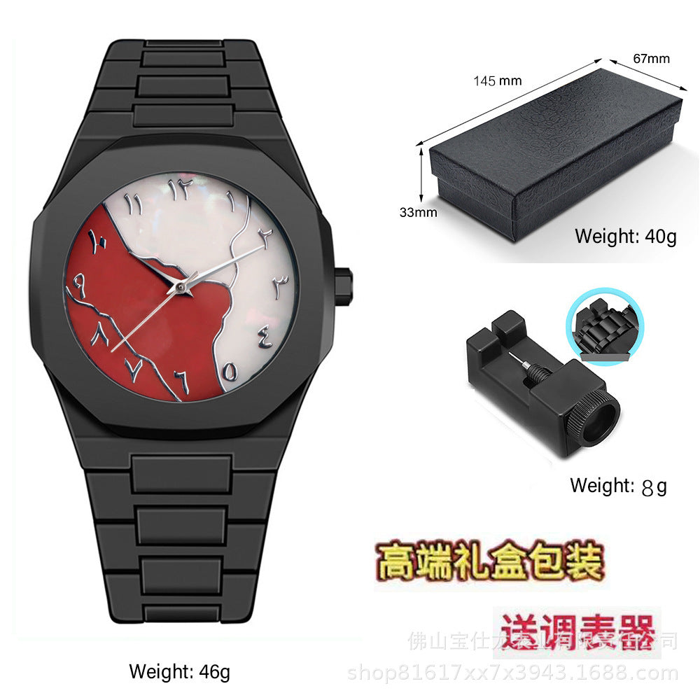 Black Warrior Unisex Waterproof Quartz Watch