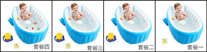 Inflatable Foldable Newborn Baby Bathtub