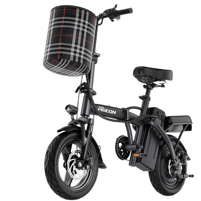 Feige electric vehicle driving folding electric bicycle, new national standard lithium battery, lightweight small battery car