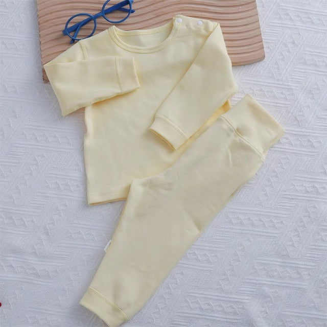 Modal Baby Long-Sleeve Pajama Set