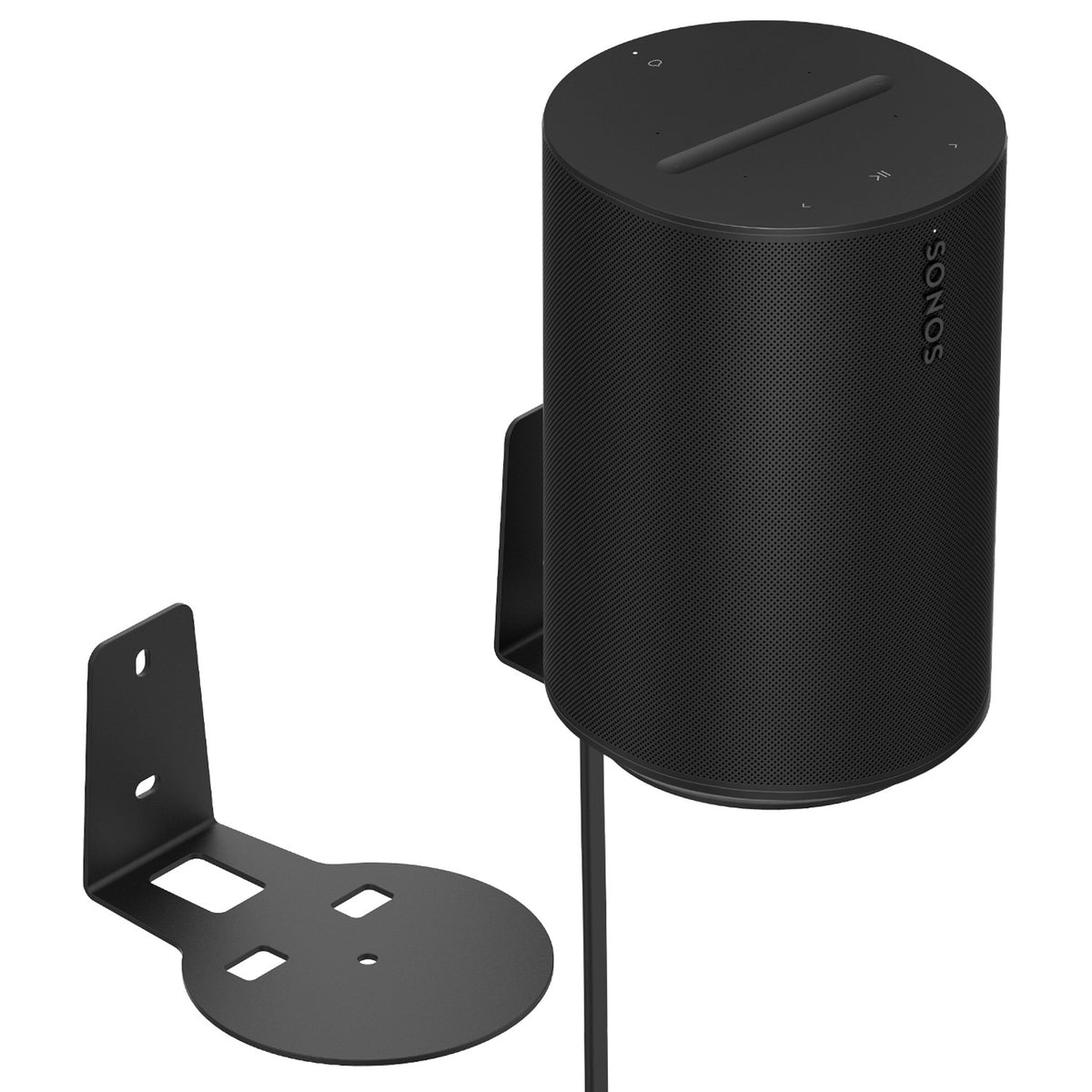 Sonos Era100 Metal Wall Mounting Wall Bracket Screw Fixation Space Saving Speaker Accessories (2 Pack