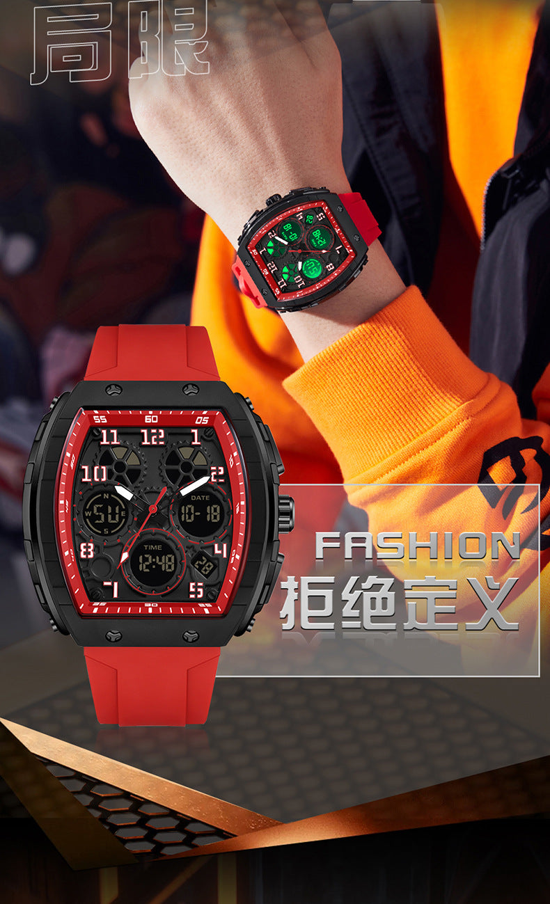 OFNS Dual-Time Digital Sport Watch