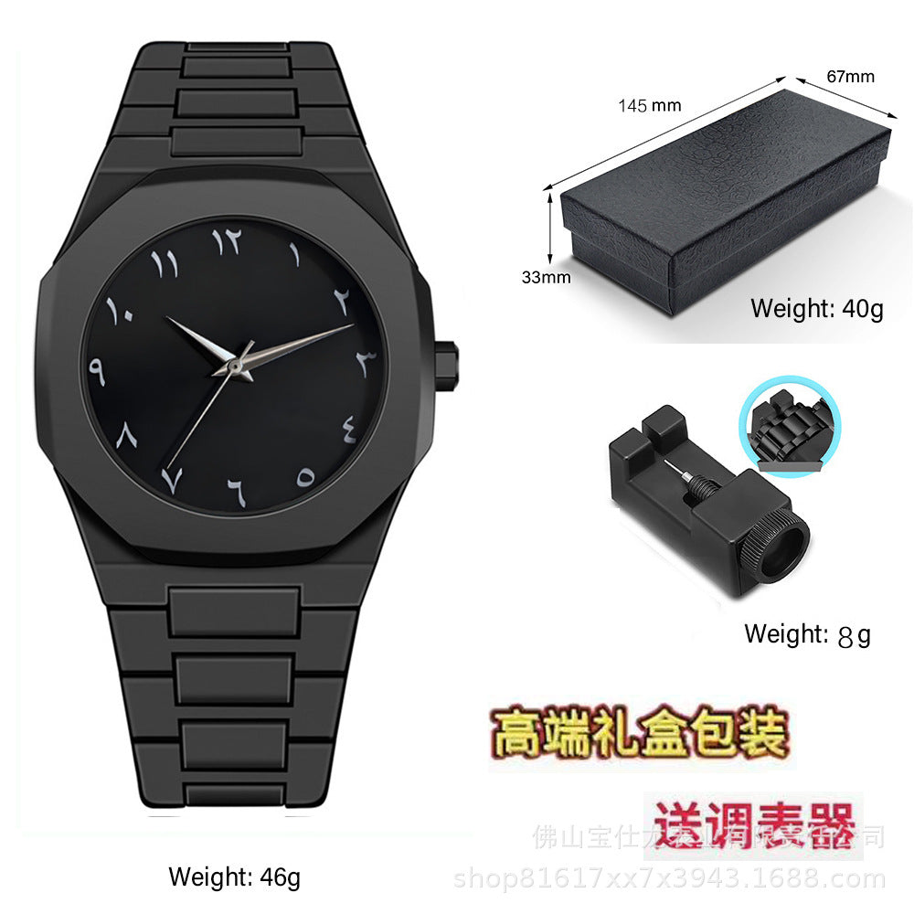 Black Warrior Unisex Waterproof Quartz Watch