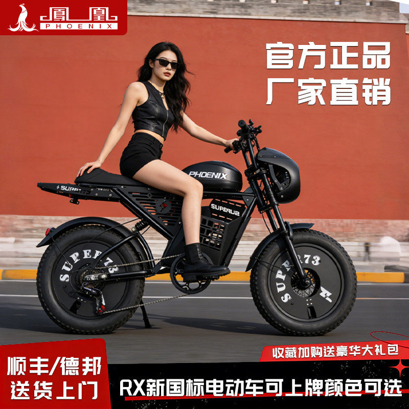 Phoenix Super 73S1RX electric bicycle assisted off-road small retro shifting adult electric bike