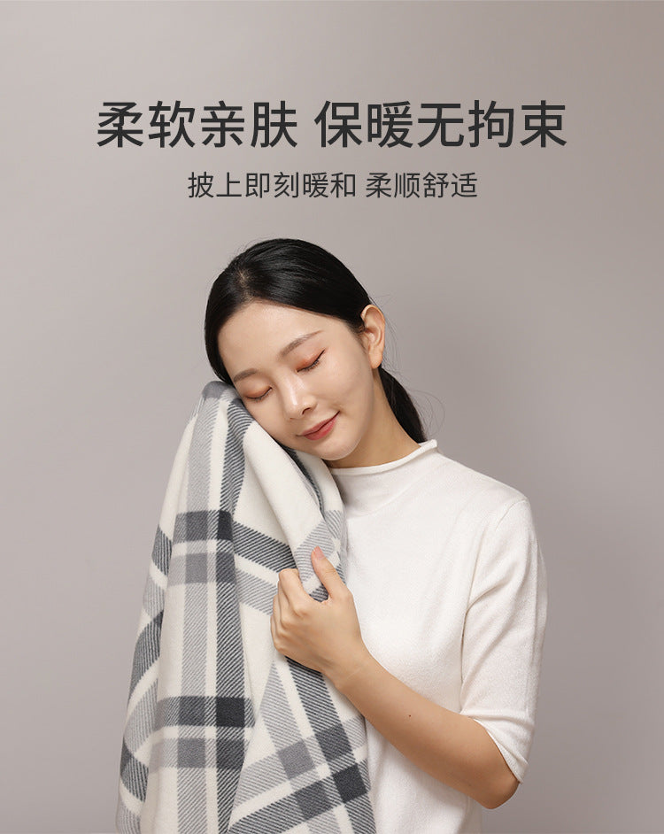 Shawl Blanket, Office Nap Blanket, Lunch Break Blanket, Study Blanket, Leg Cover Blanket, Small Blanket for Student Dormitory, Windproof for Winter