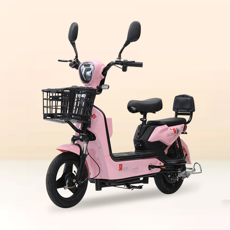 2026 New National Standard Electric Bicycle, Cross-border Foreign Trade Spot Hot-Selling Two-Seater Electric Bicycle, Source Manufacturer