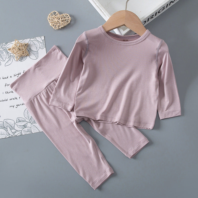 Modal Baby Long-Sleeve Pajama Set