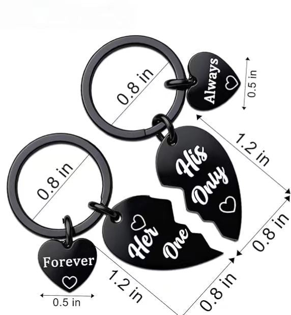 Stainless Steel Gift Keychain Collection
