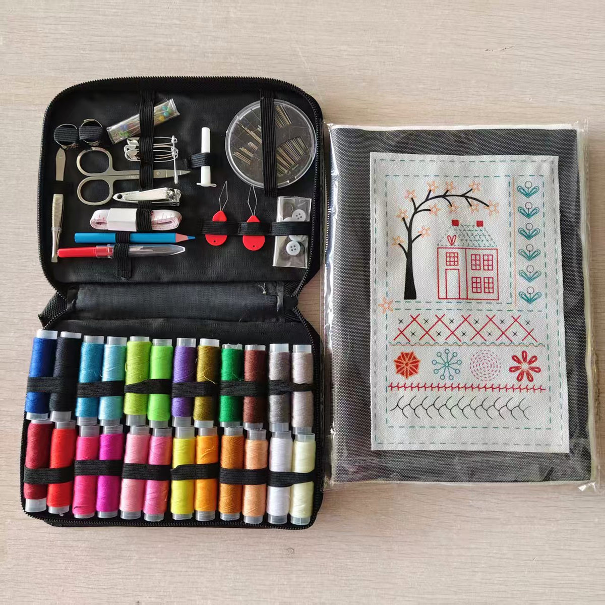 Portable Sewing Kits & Thread Sets – 27 to 243 Pieces