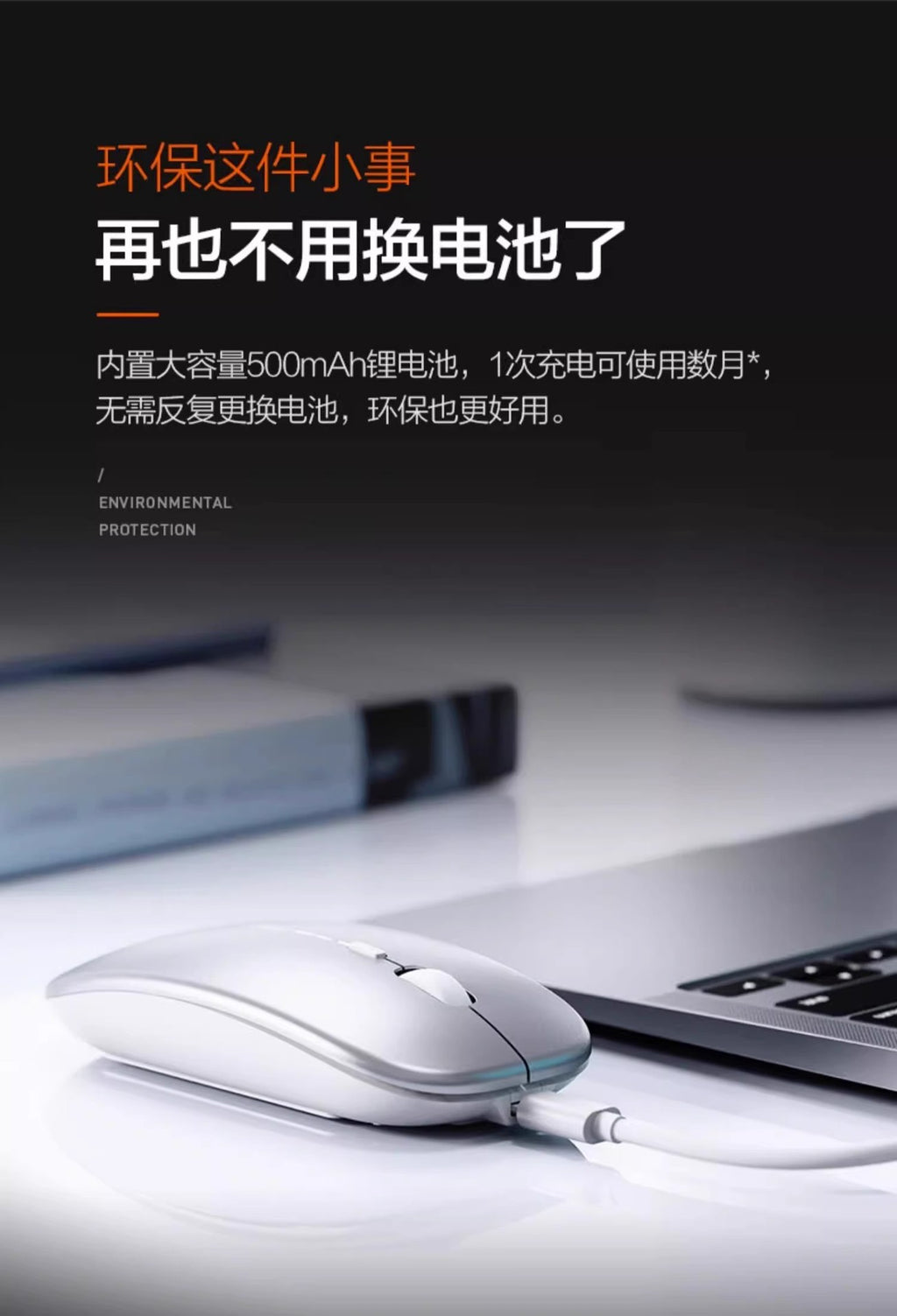 Wireless Mouse – Battery, Rechargeable & Bluetooth Options