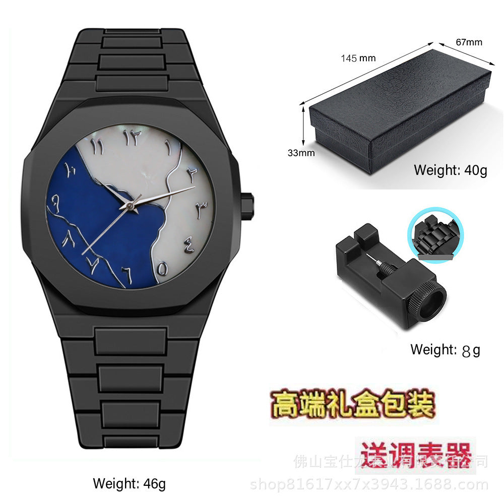 Black Warrior Unisex Waterproof Quartz Watch