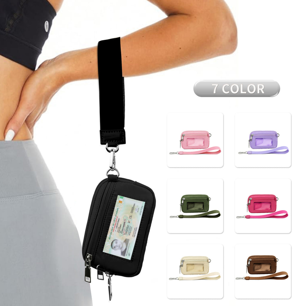 Lightweight Wristlet Card & Coin Purse
