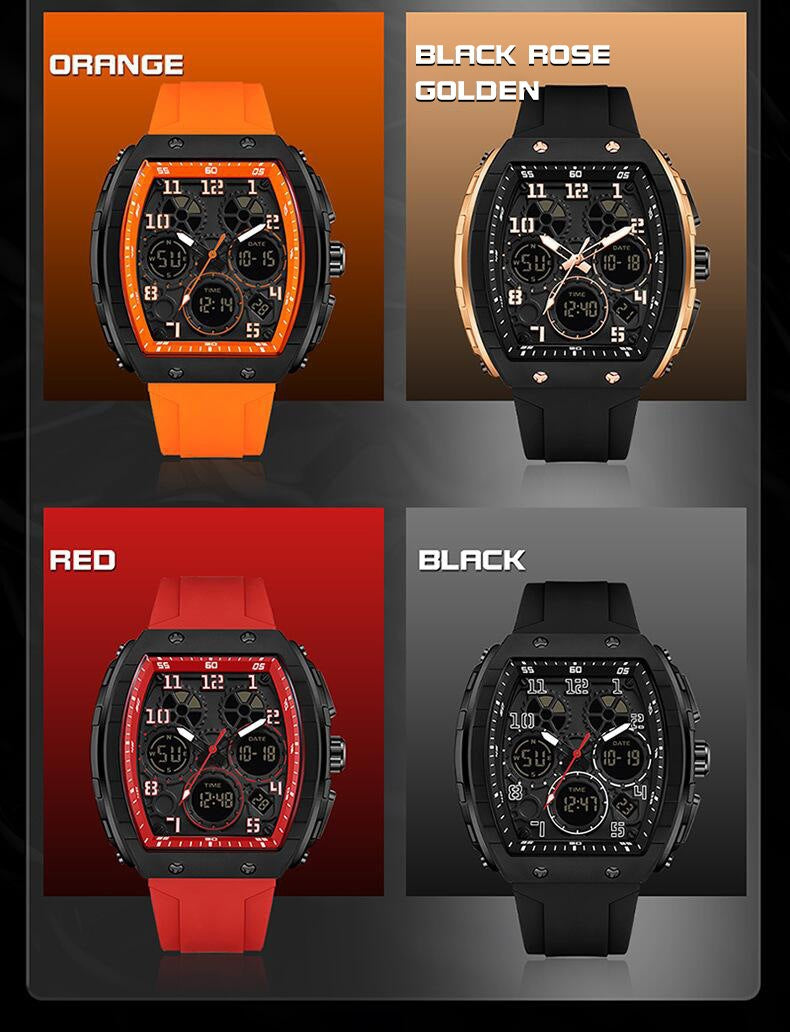 OFNS Dual-Time Digital Sport Watch
