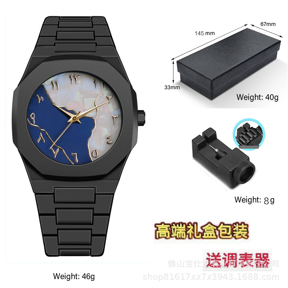 Black Warrior Unisex Waterproof Quartz Watch