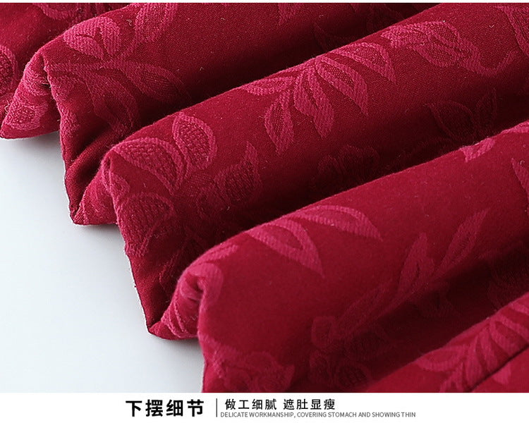Grandma's Winter Coat Tang Coat Cotton Coat Old People's Mother's Winter Lamb Fleece Cotton Coat Coat Old Lady Old People's Cotton Coat Padilla Innovations LLC