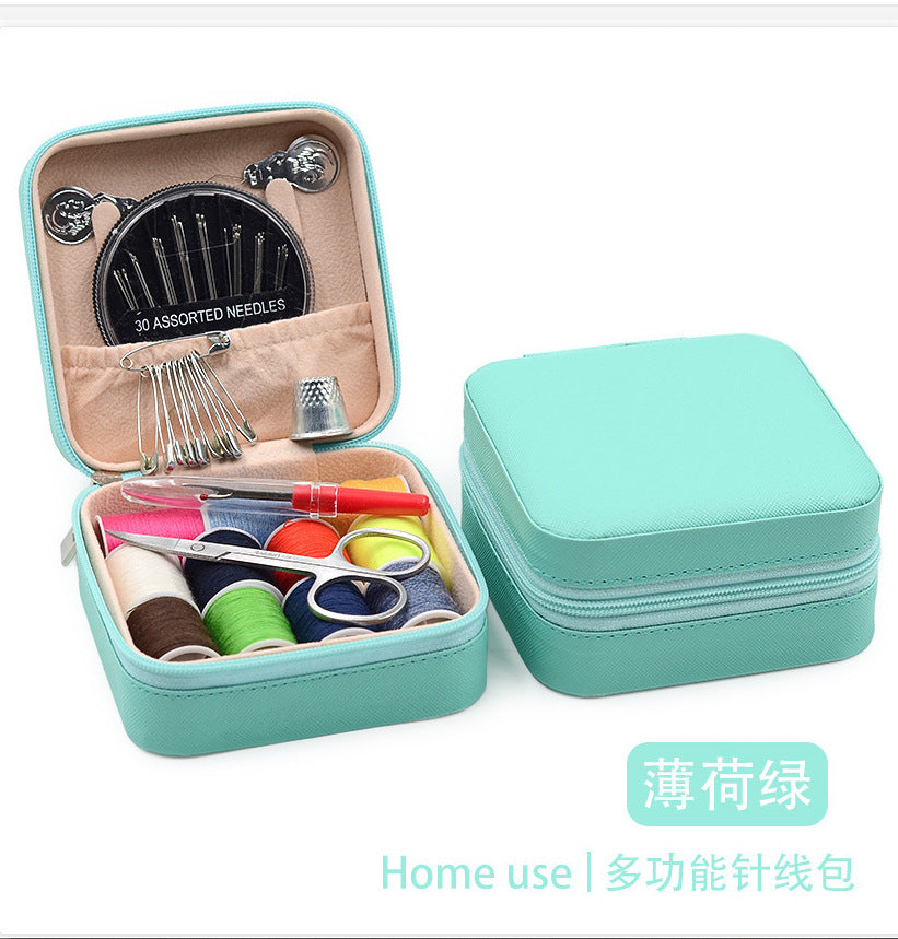 Vintage Sewing Box & Thread Kit Collection