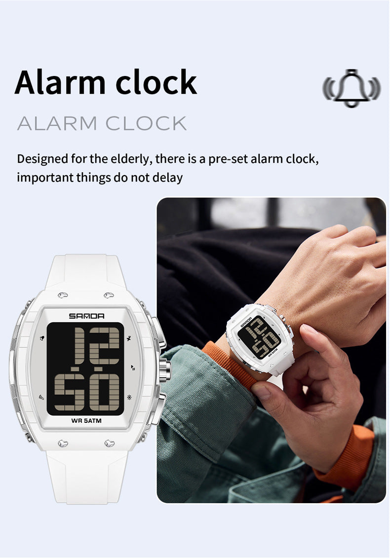 SANDA Large-Screen Talking Digital Watch