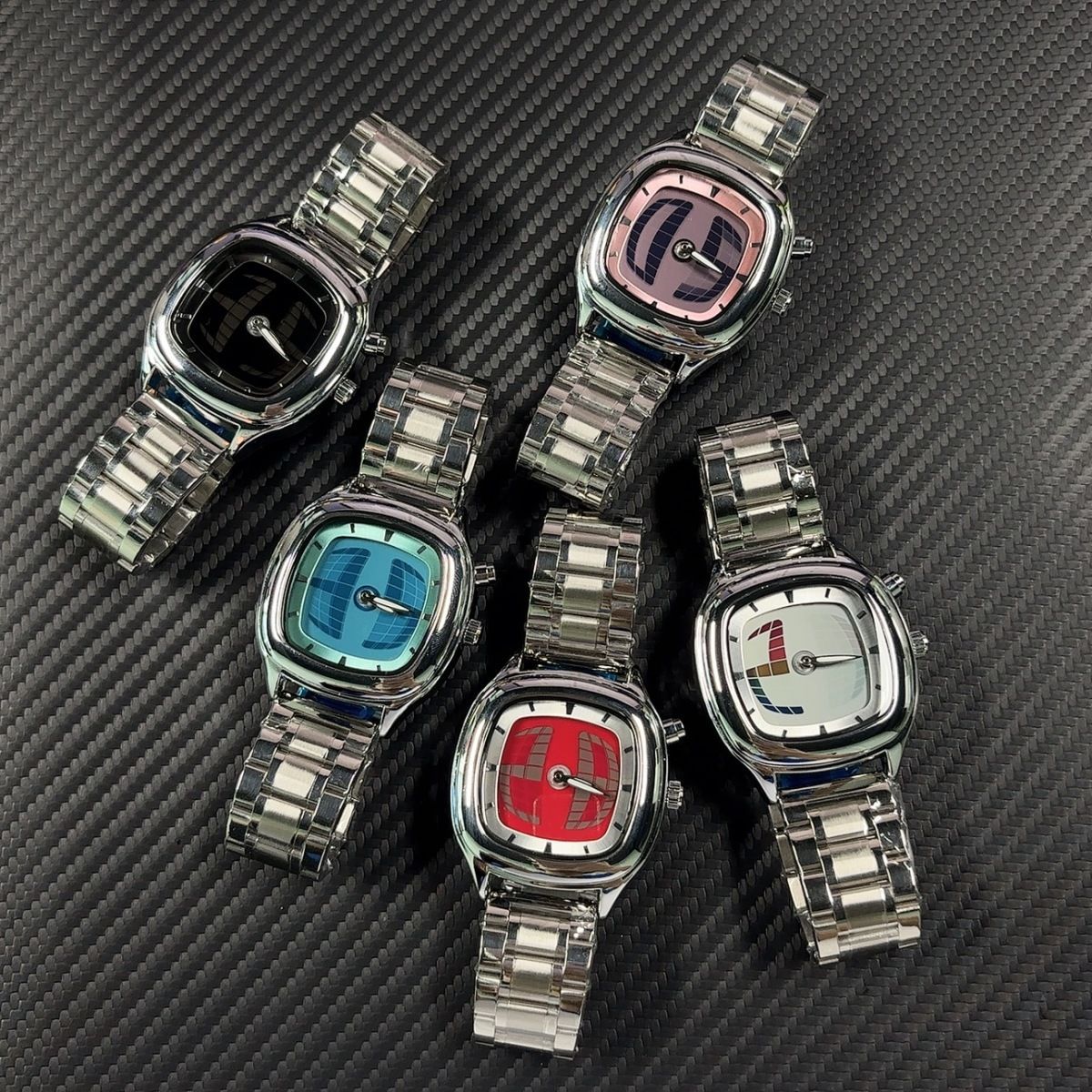 Reloj deportivo digital-analógico retro para hombre