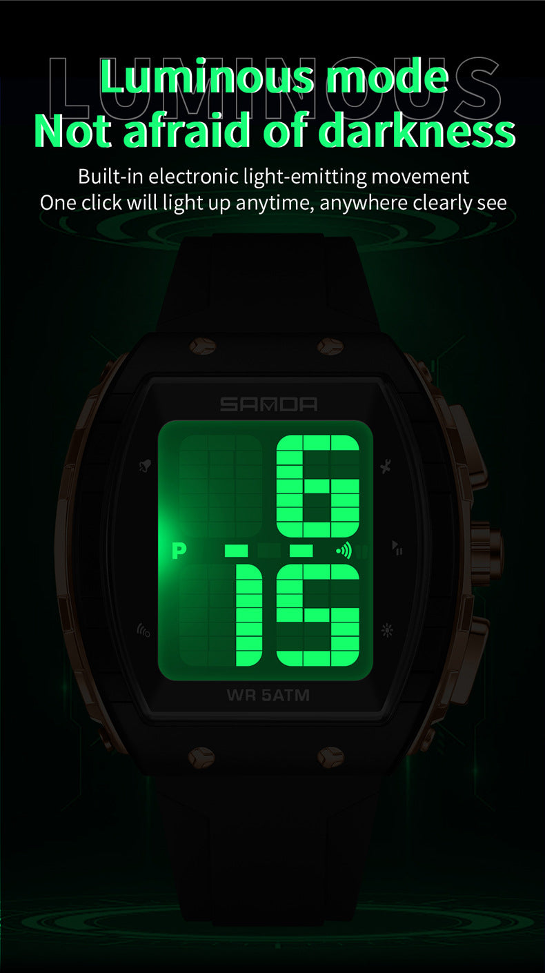 SANDA Large-Screen Talking Digital Watch