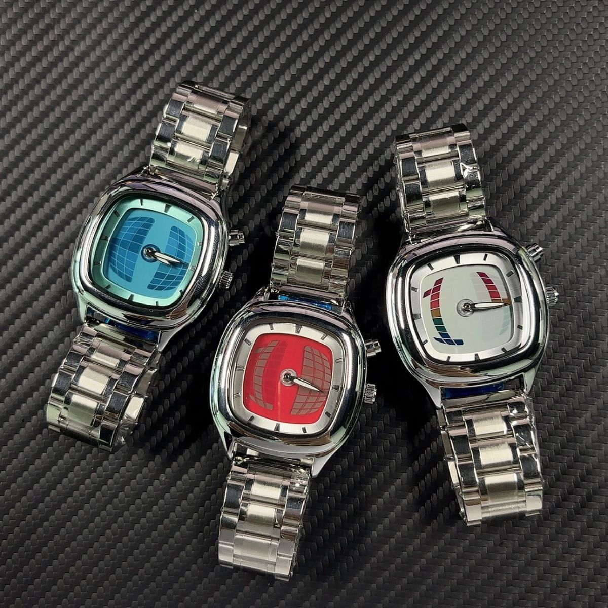 Reloj deportivo digital-analógico retro para hombre