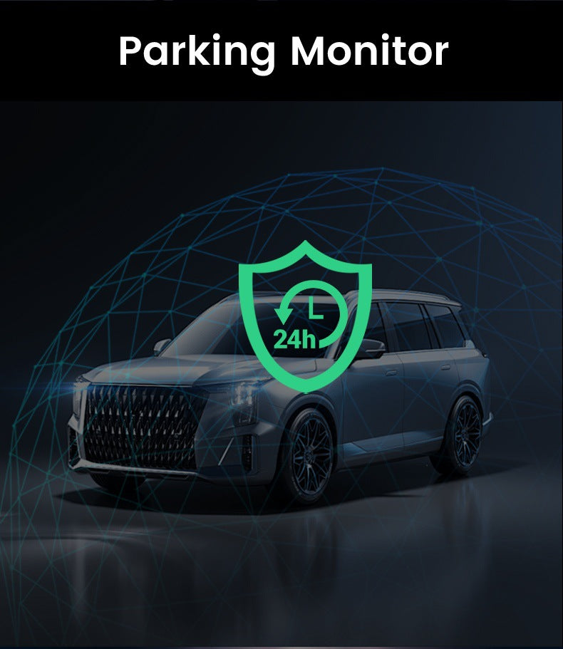 4K Front + Rear Wi-Fi Dash Camera with Night Vision