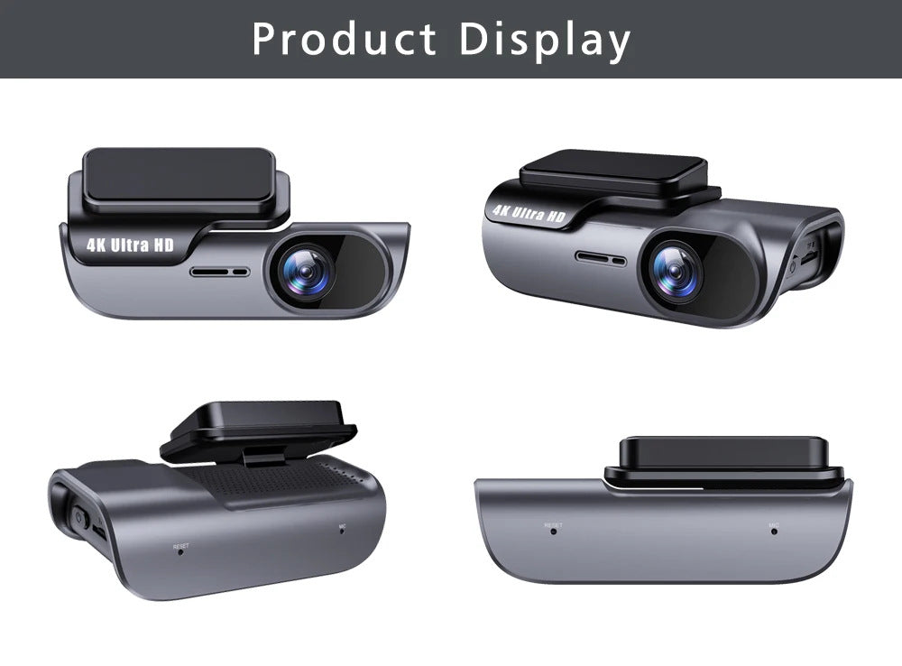 4K Wi-Fi Night-Vision Dash Camera