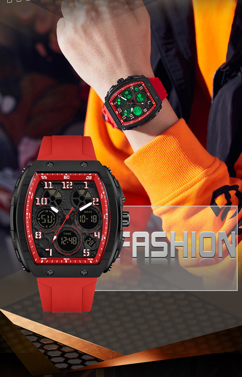 OFNS Dual-Time Digital Sport Watch