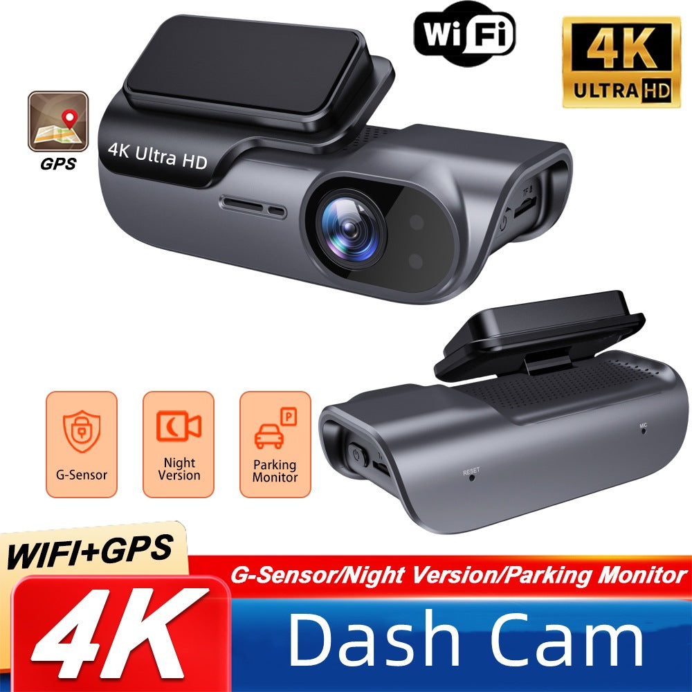 4K Wi-Fi Night-Vision Dash Camera