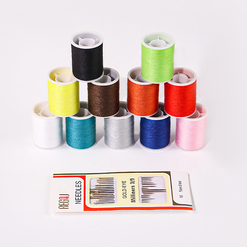 Vintage Sewing Box & Thread Kit Collection