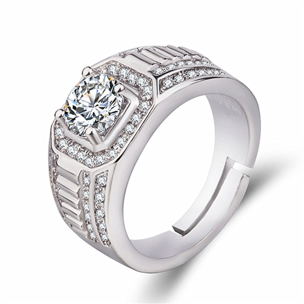 His & Hers Zircon Couple Rings