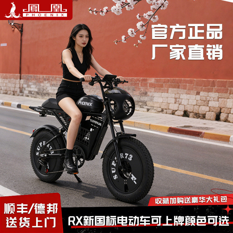 Phoenix Super 73S1RX electric bicycle assisted off-road small retro shifting adult electric bike