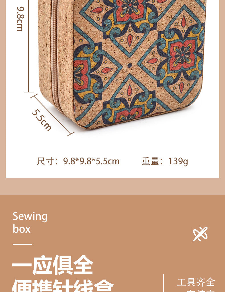 Vintage Sewing Box & Thread Kit Collection