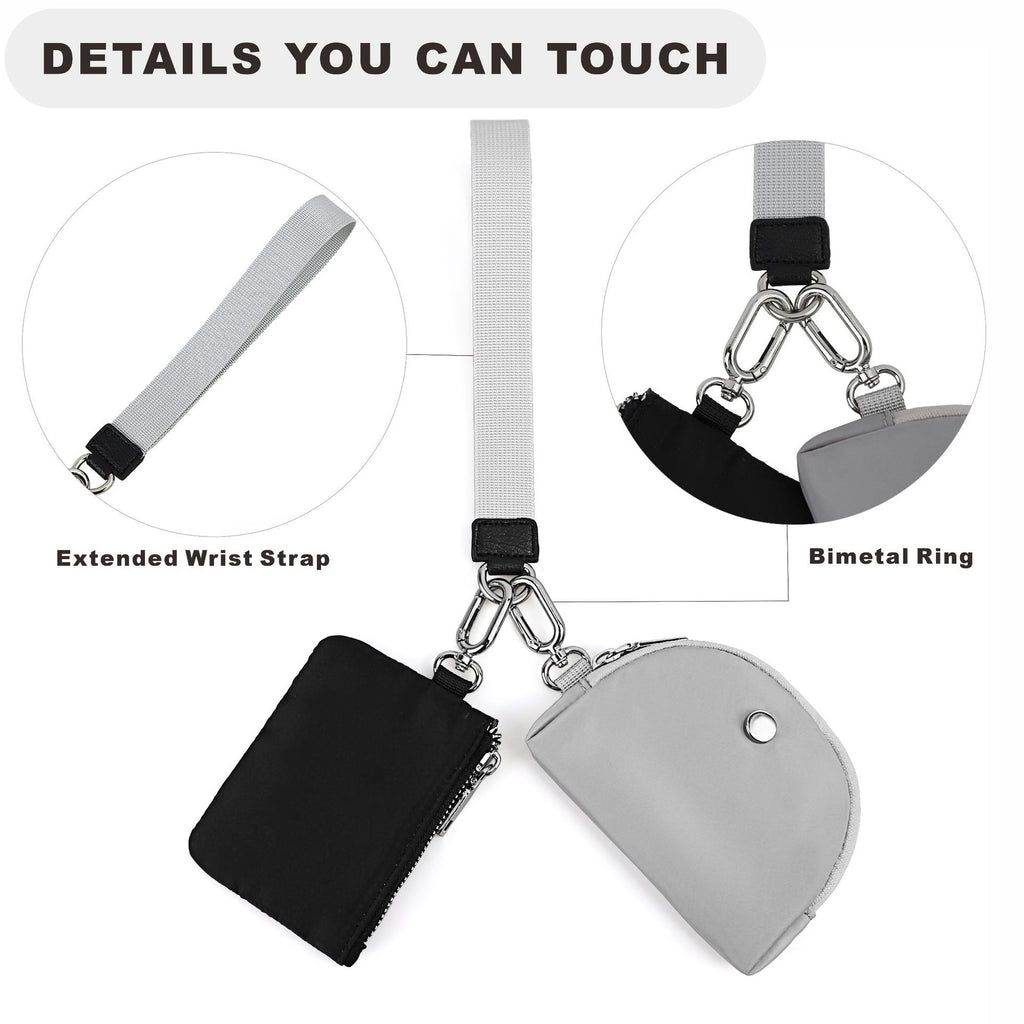 Lightweight Wristlet Card & Coin Purse