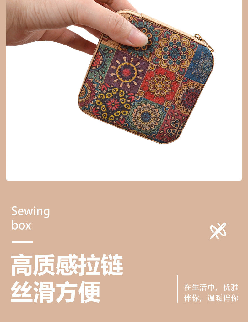 Vintage Sewing Box & Thread Kit Collection