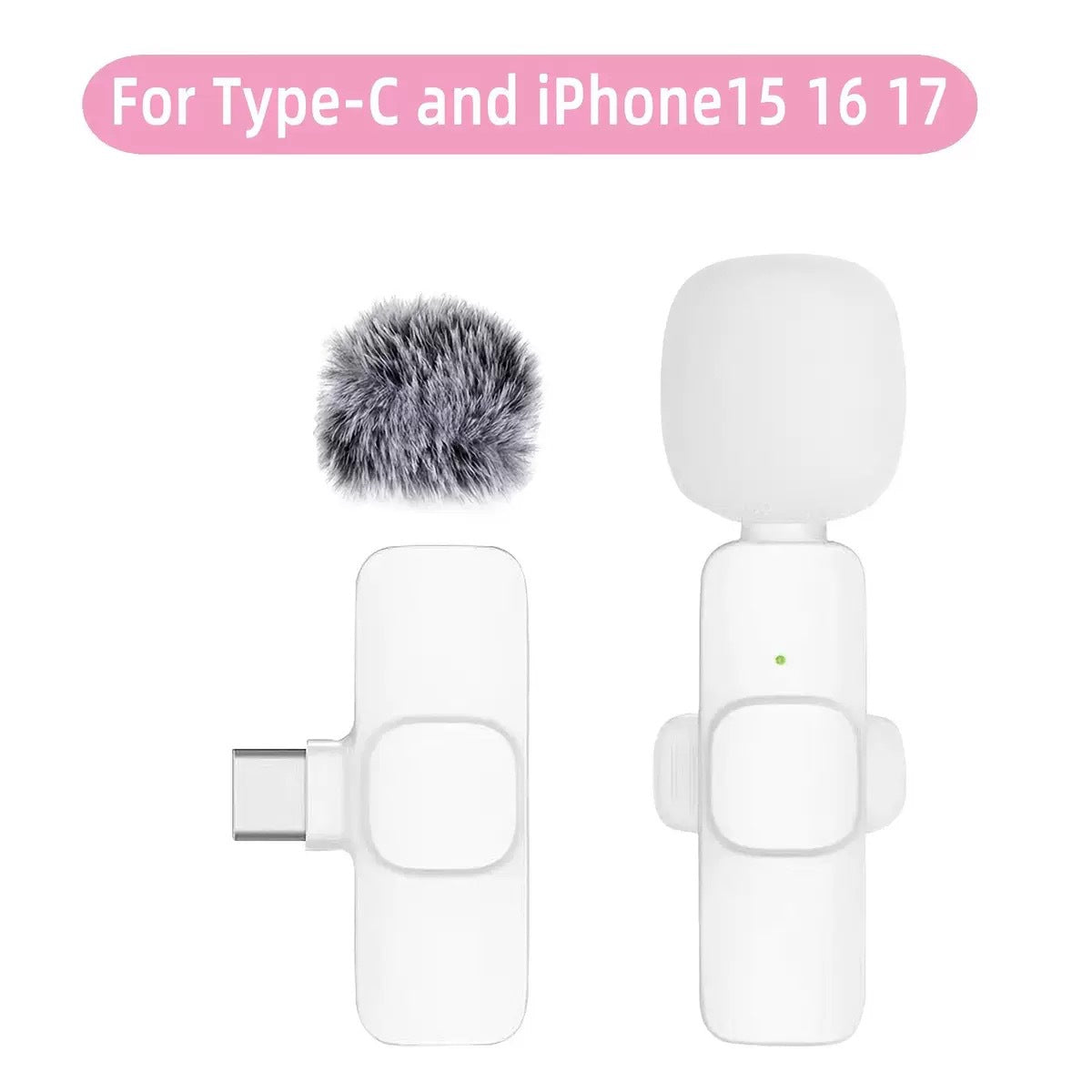K1 Wireless Clip-On Lavalier Microphone