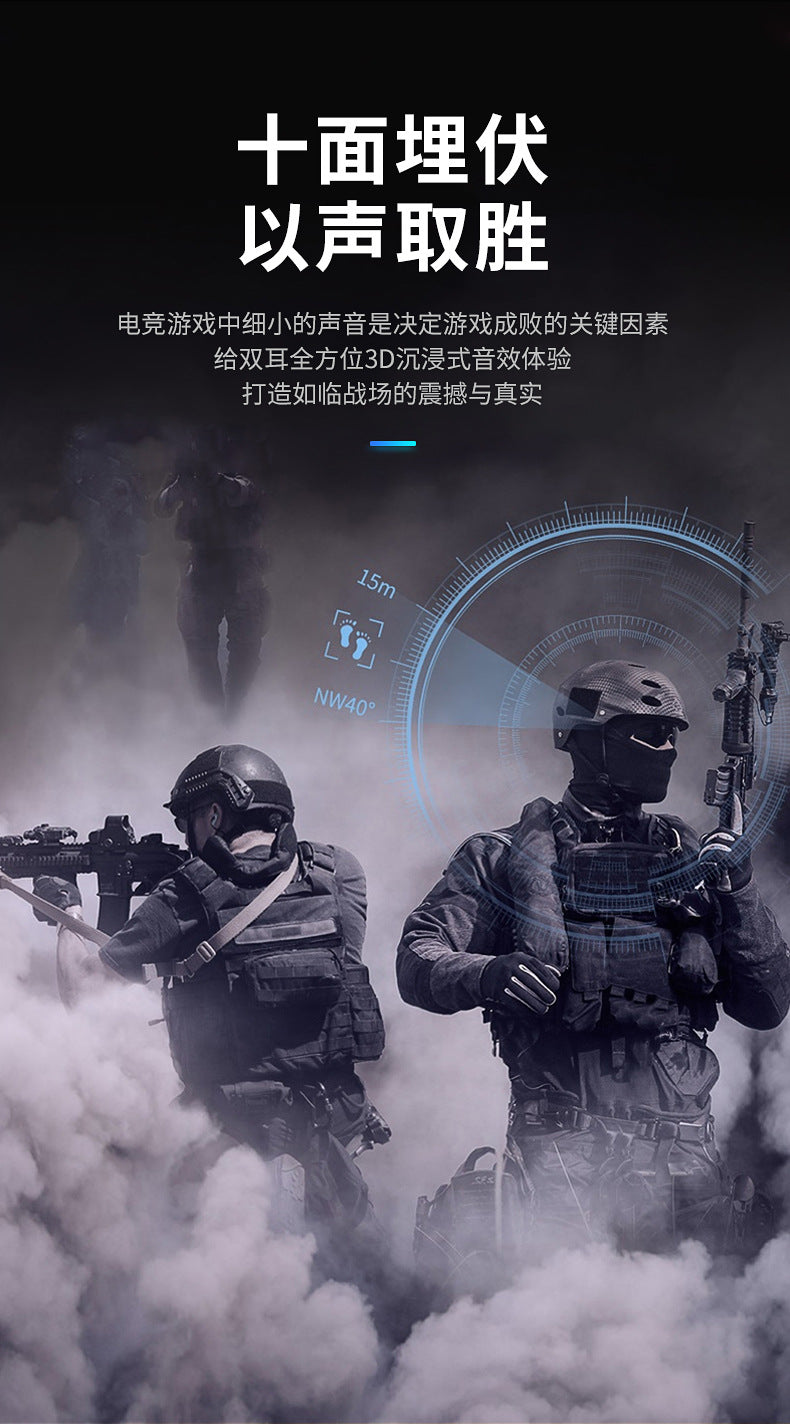 Cross-border PSH-300 computer game headset headset 7.1-channel e-sports with microphone wired subwoofer