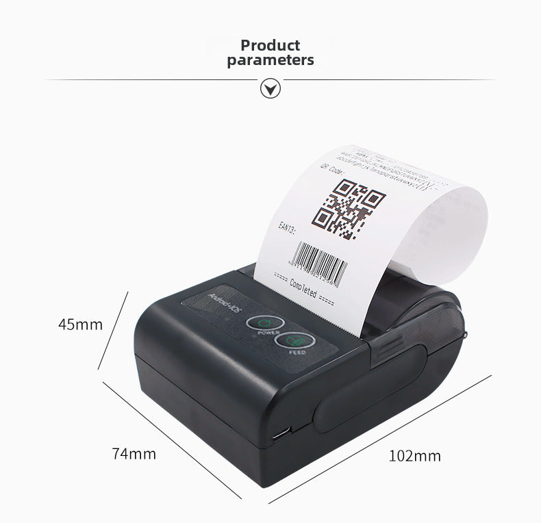 Youku 58HB5 Portable 58mm Bluetooth Thermal Receipt Printer