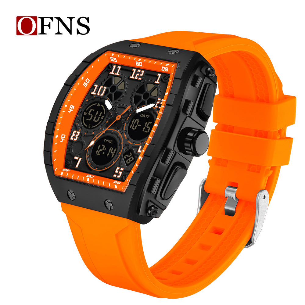 OFNS Dual-Time Digital Sport Watch