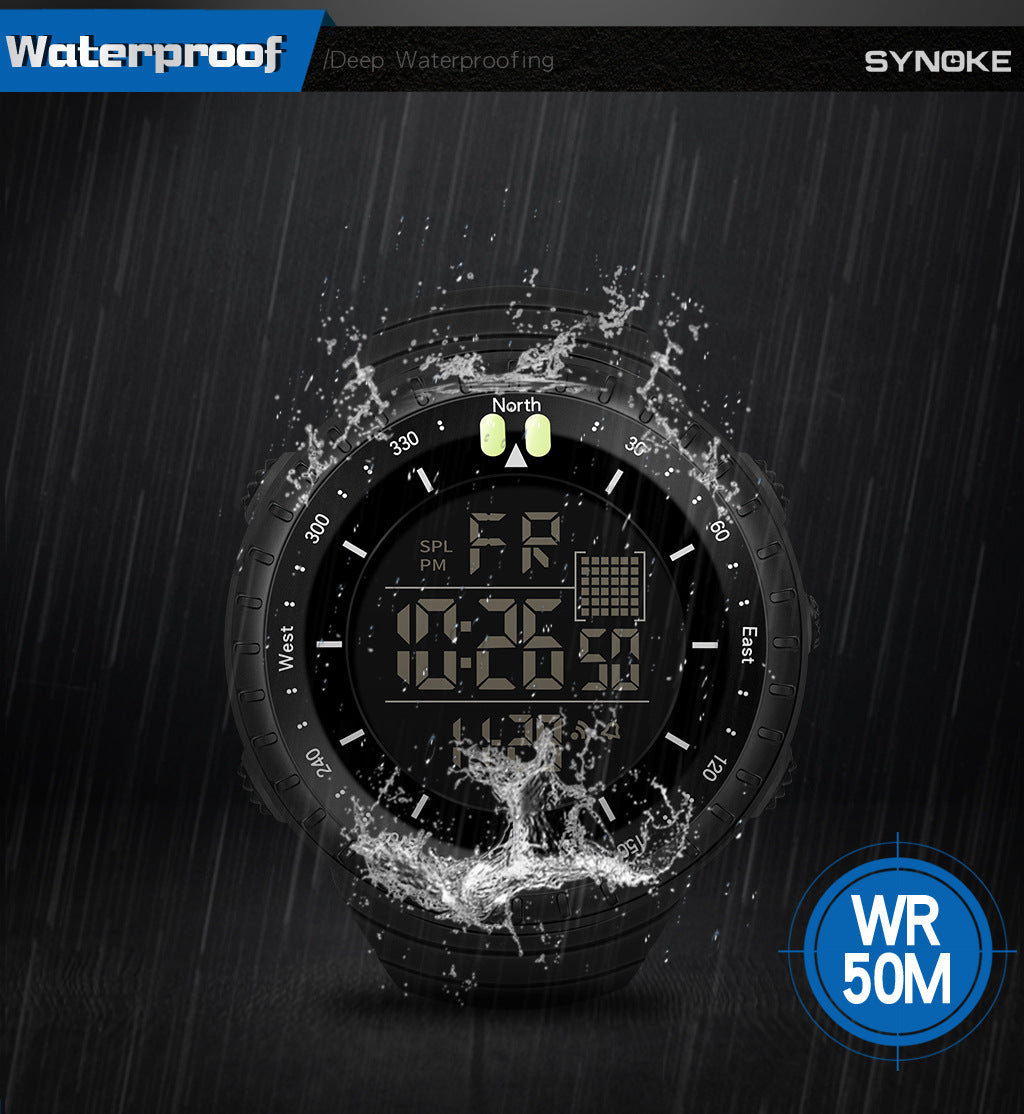 SYNOKE Outdoor Waterproof Digital Watch