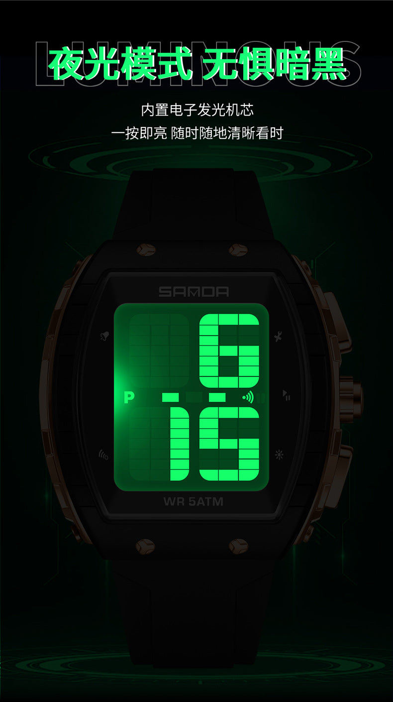 SANDA Large-Screen Talking Digital Watch