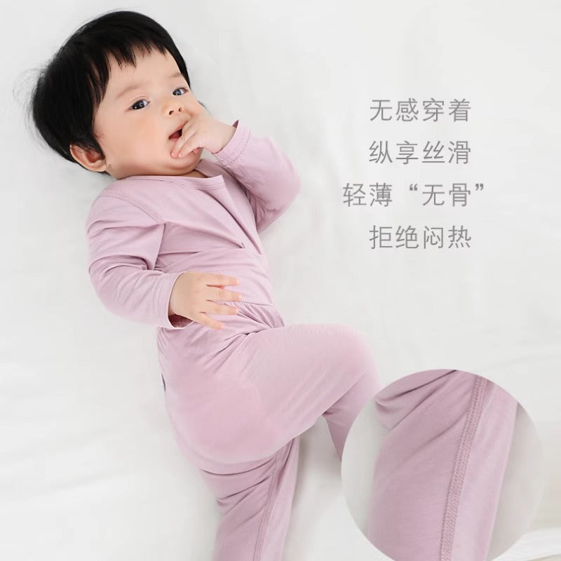 Modal Baby Long-Sleeve Pajama Set