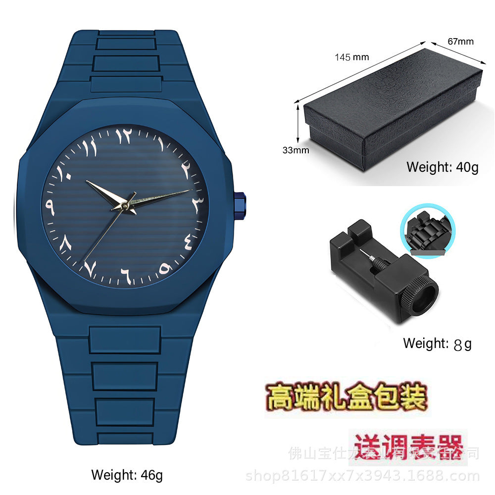 Black Warrior Unisex Waterproof Quartz Watch